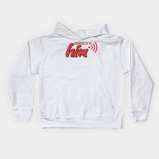 Connected to Him Kids Hoodie